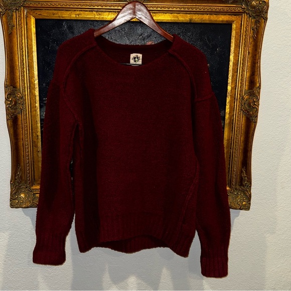 We the Free Care FP Eastwood Tunic in Rhubarb Heather Sweater Size Medium - Picture 2 of 5